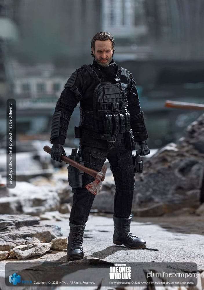 The Walking Dead: The Ones Who Lived Exquisite Super Series Actionfigur 1/12 Rick 16 cm - Bild 3