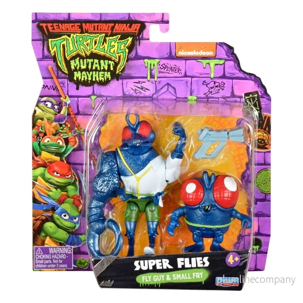 Teenage Mutant Ninja Turtles: Mutant Mayhem Action Figurr Super Fly & Toddler Super Fly 11 cm - Bild 3