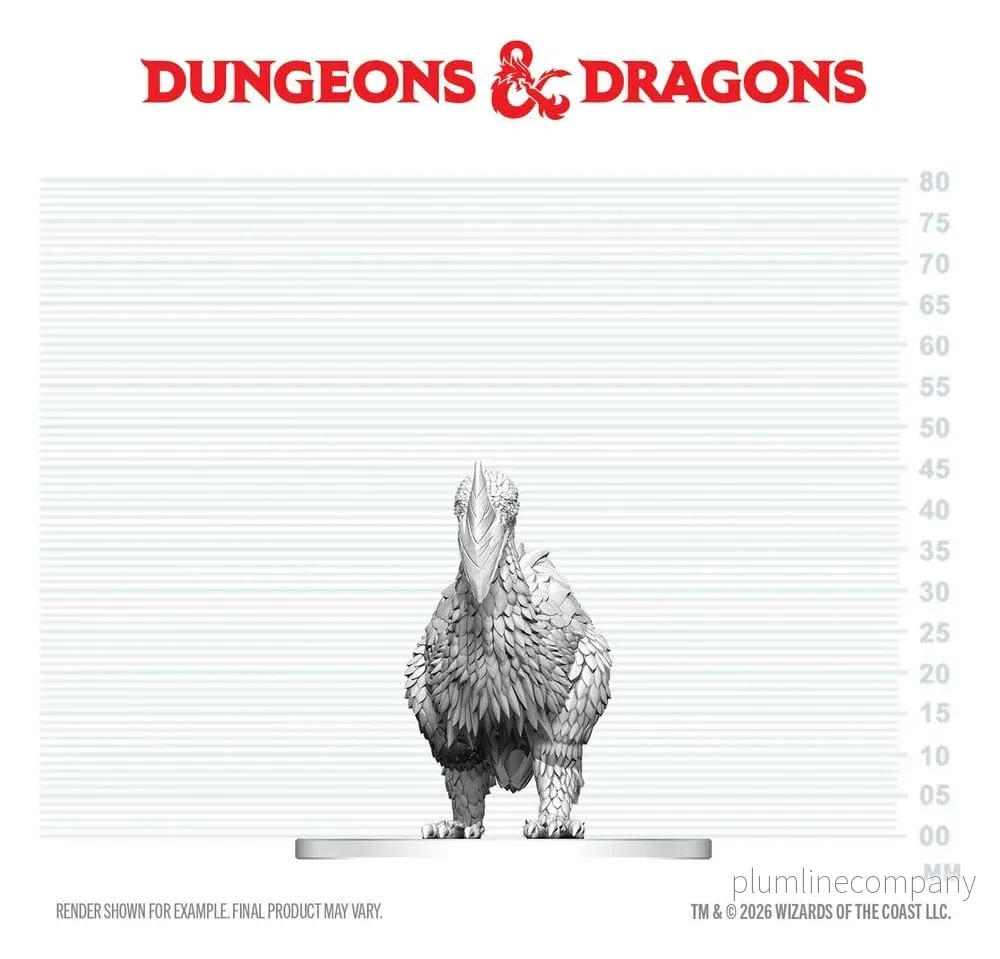 D&D Nolzur's Marvelous Miniatures Miniatyrfigur Yxa Näbb 4 cm - Bild 3