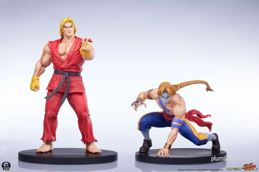 Street Fighter Street Jam Figur Set 1/10 Ken & Vega Street Fighter Street Jam Figur Set 1/10 Ken & Vega