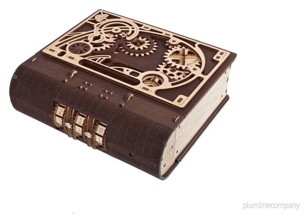 Ugears 3D träpussel Book of Secrets