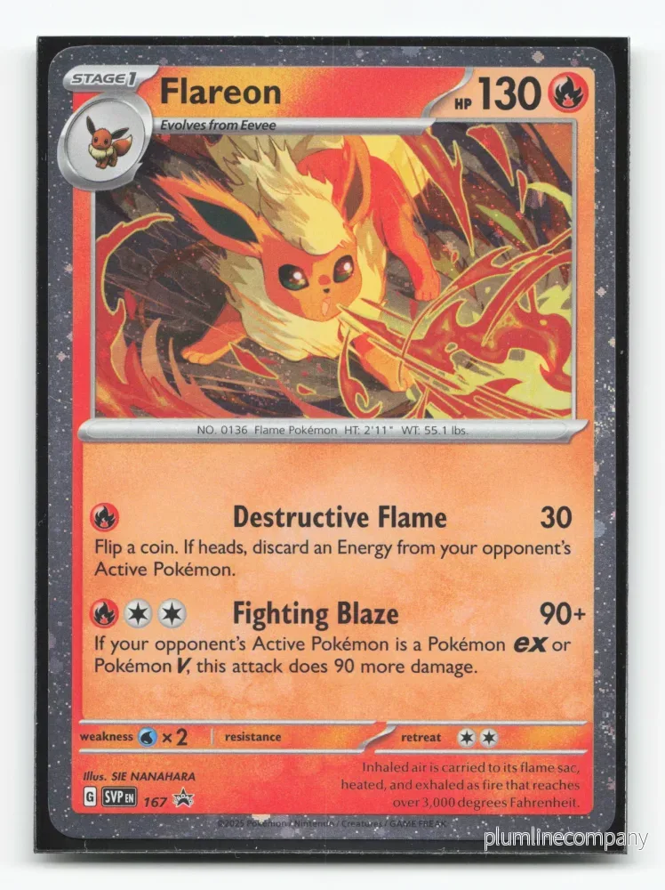 Flareon 167 – Scarlet & Violet Black Star Promos