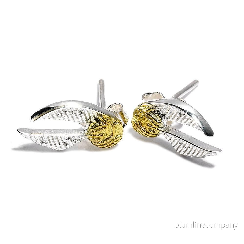 Harry Potter Örhängen Golden Snitch (Silverpläterade) Harry Potter Örhängen Golden Snitch (Silverpläterade)