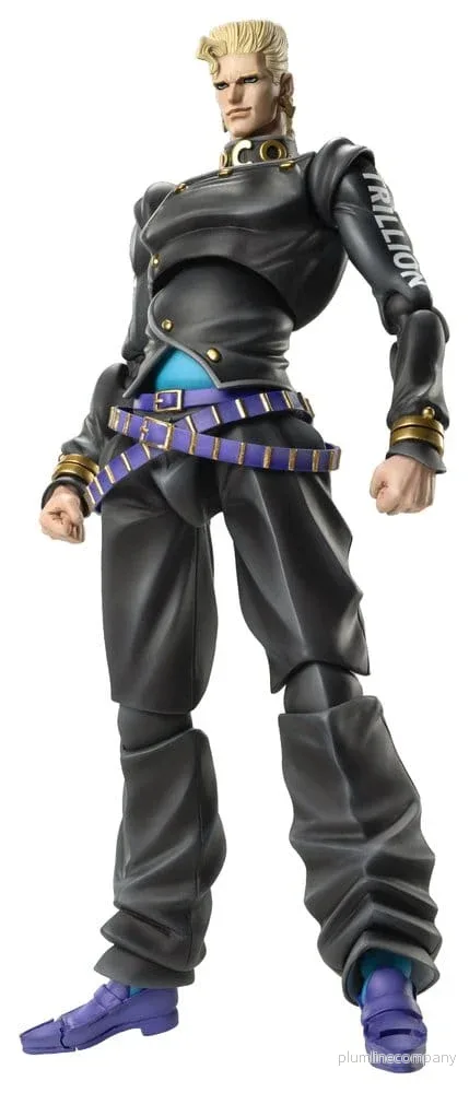 JoJo’s Bizarre Adventure: Diamond Is Unbreakable – ledad samlarfigur Chozokado Keicho Nijimura & Bad Company 17 cm