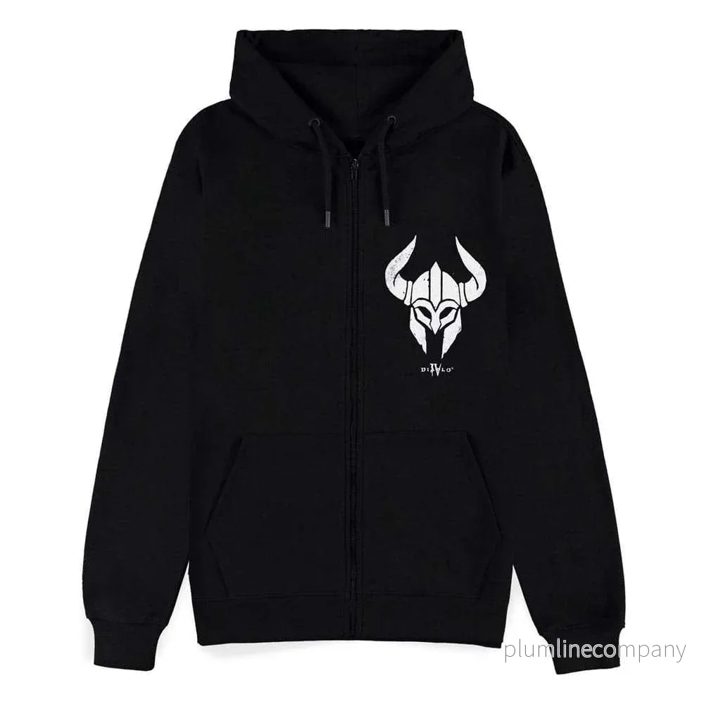 Diablo IV Hoodie med dragkedja – Barbarian Sigil Diablo IV Hoodie med dragkedja – Barbarian Sigil