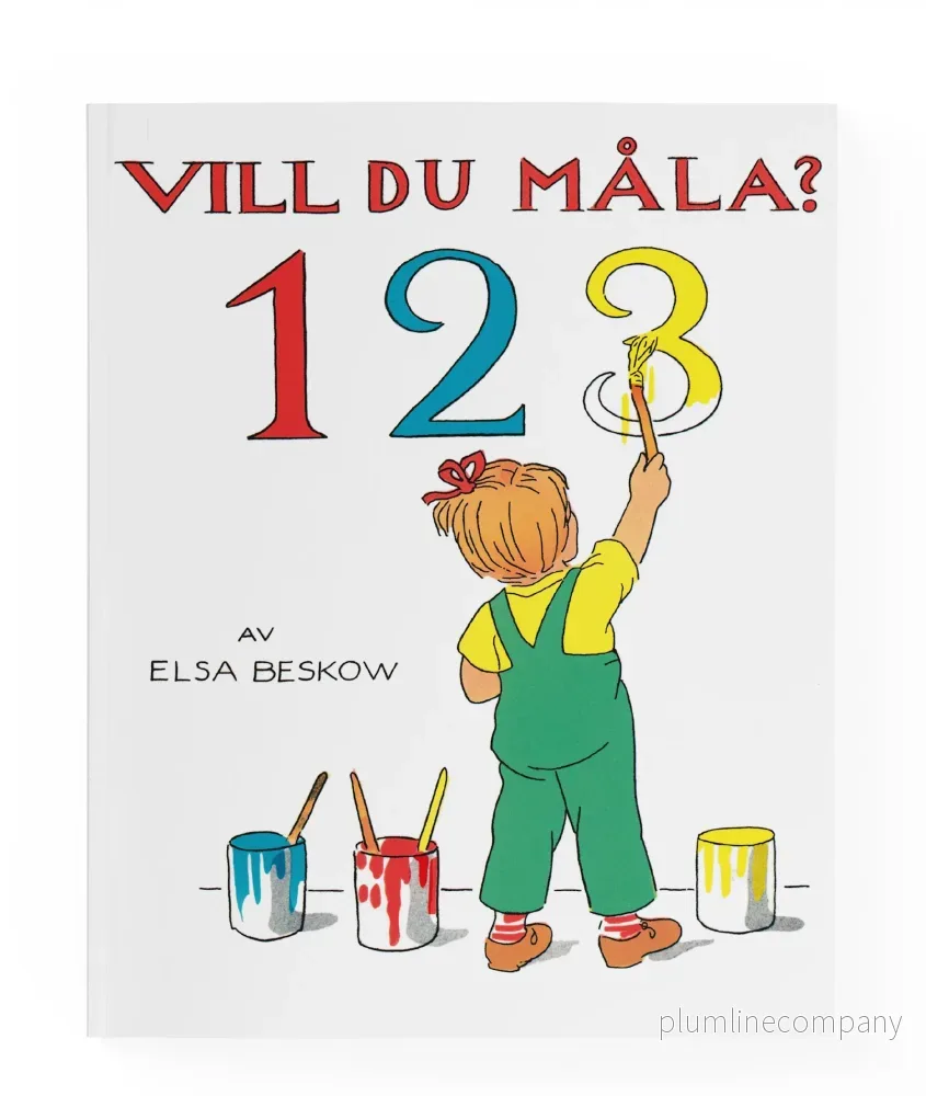 Vill du måla? 123 målarbok