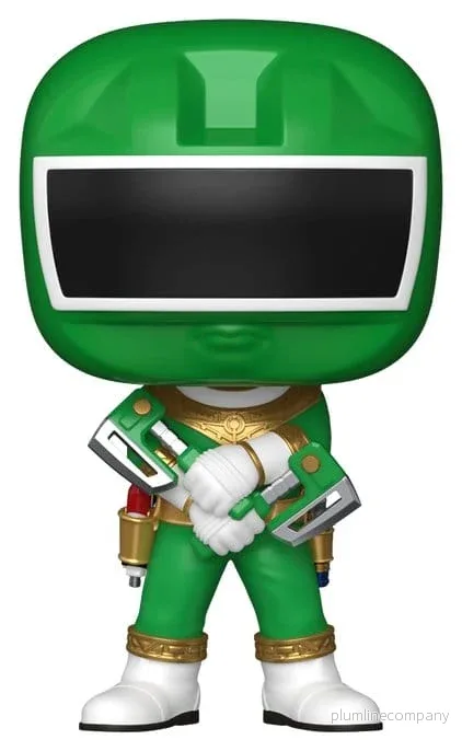 Power Rangers Zeo POP! Movies Figurer Zeo Ranger Green 9 cm