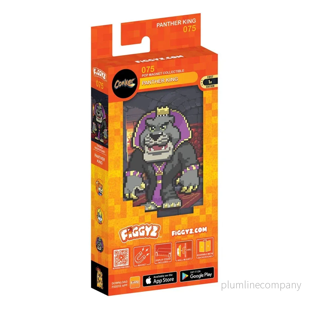 Conker's Bad Fur Day FiGGYZ Magnet Samlarfigur Panther King 11 cm - Bild 3