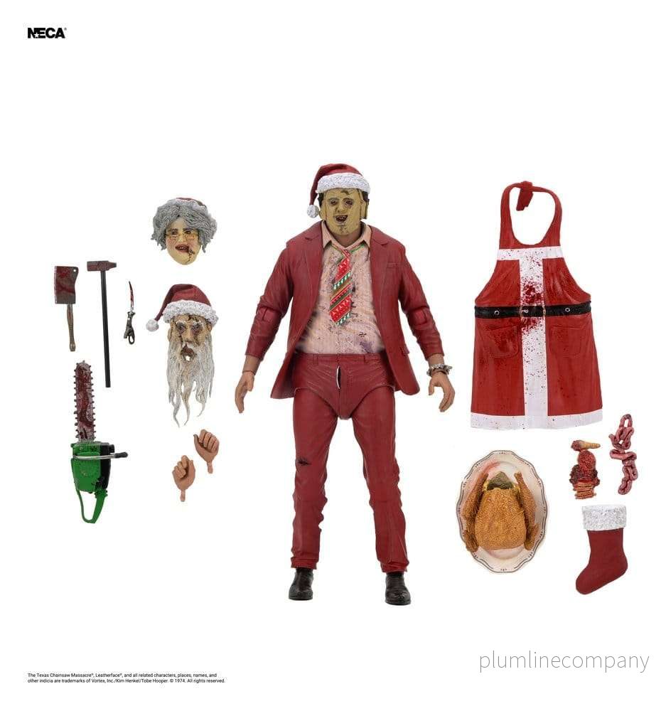 Texas Chainsaw Massacre Ultimate Actionfigur Santa Leatherface 18 cm - Bild 2