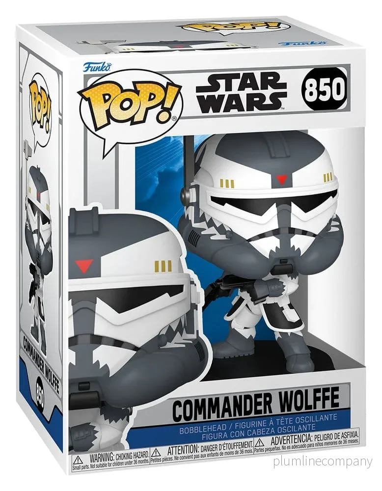 Star Wars Animation POP! Figur Kommendör Wolffe 9 cm - Bild 3