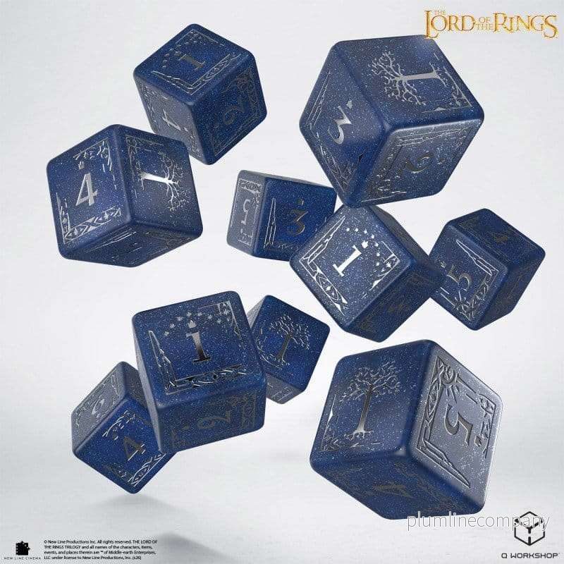 The Lord of the Rings: Gondor – set med 10 D6-tärningar The Lord of the Rings: Gondor – set med 10 D6-tärningar