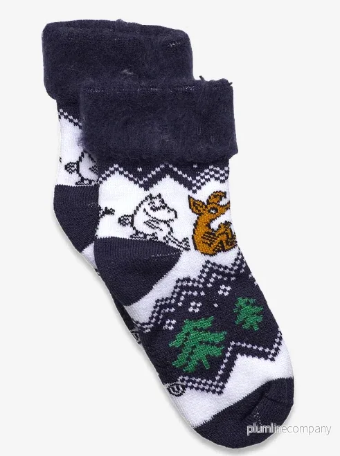 SISTA EXEMPLARET - Martinex - Moomin - Socka - Blå- Storlek 27/30