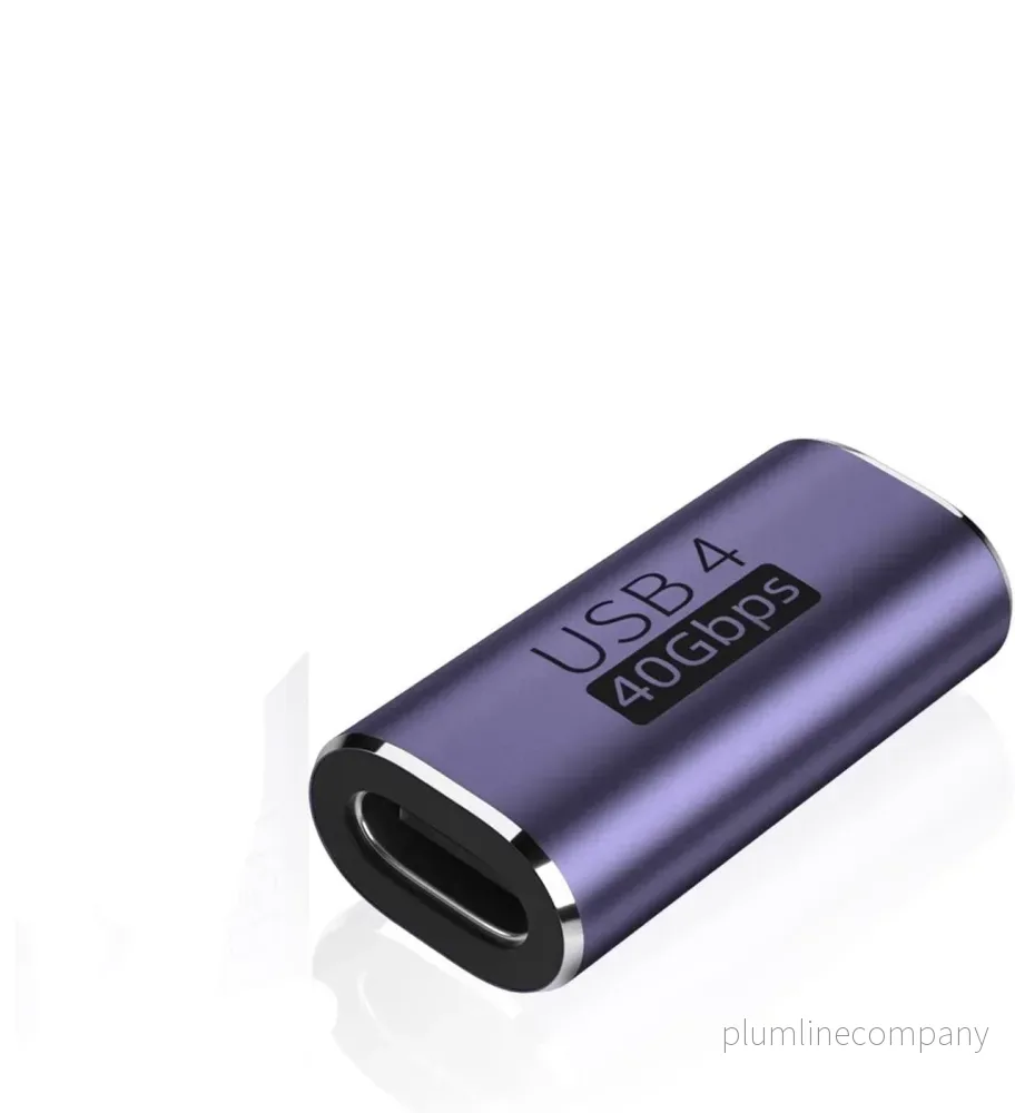NÖRDIC USB4 förlängningsadapter hona till hona 40G 8K60Hz PD100W NÖRDIC USB4 förlängningsadapter hona till hona 40G 8K60Hz PD100W