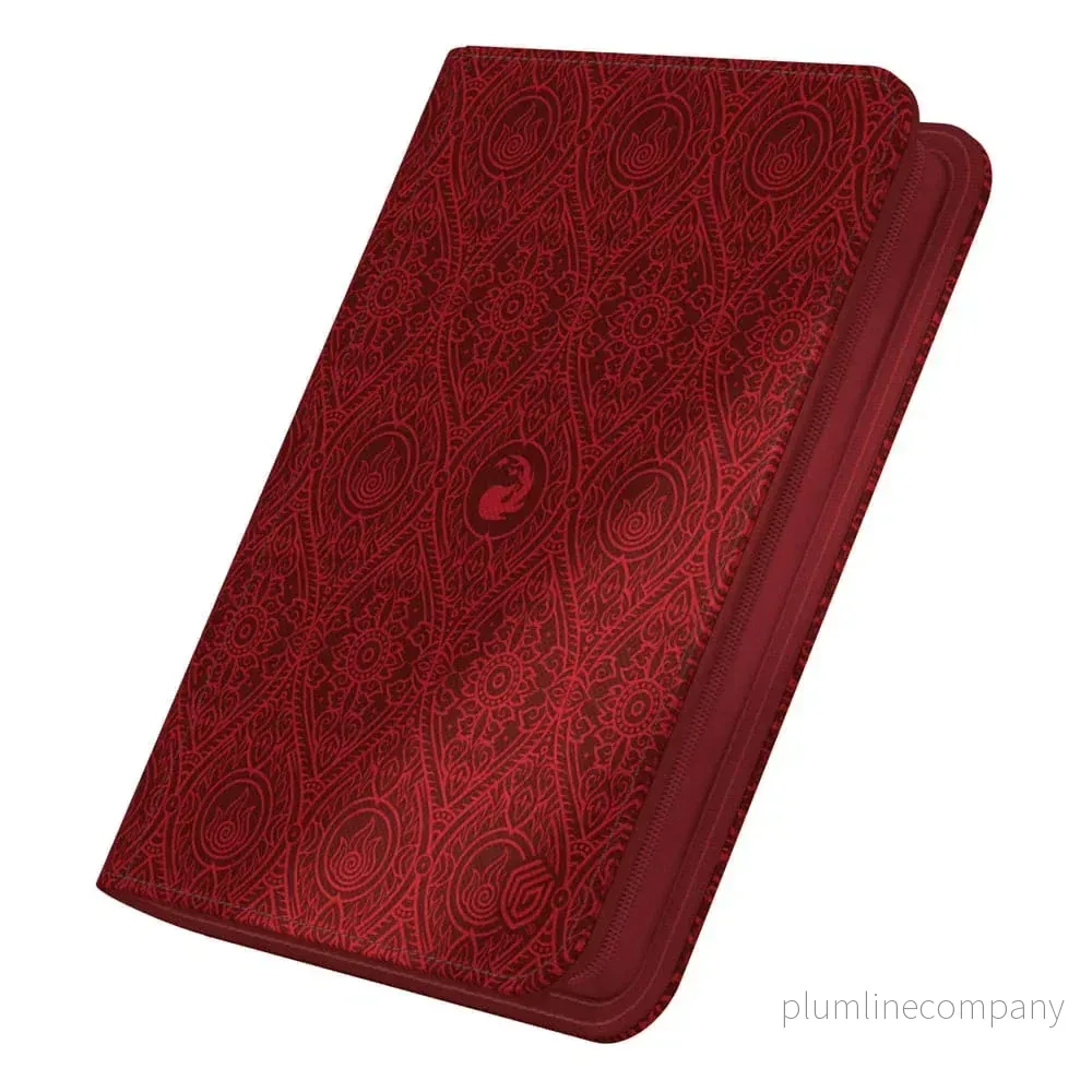Ultimate Guard Zipfolio 160 Xenoskin – Magic: The Gathering | Avatar: The Last Airbender – Mana Symbol Röd