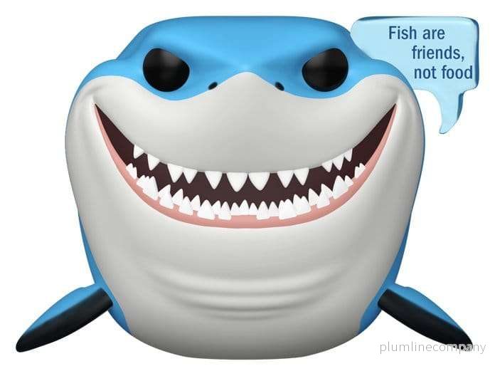 Finding Nemo POP! Sayings Vinyl Figure Bruce 9 cm Finding Nemo POP! Sayings Vinyl Figure Bruce 9 cm