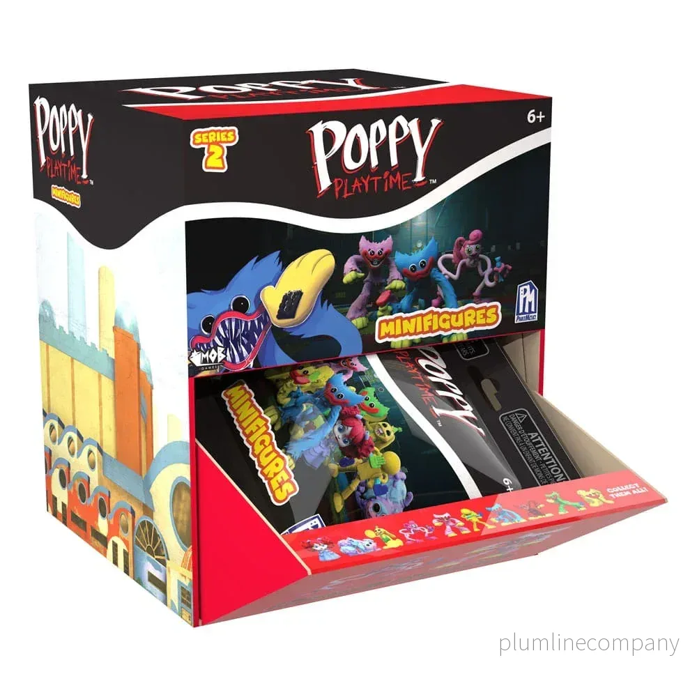 Poppy Playtime Minifigurer 7 cm Serie 2 Display (24) Poppy Playtime Minifigurer 7 cm Serie 2 Display (24)