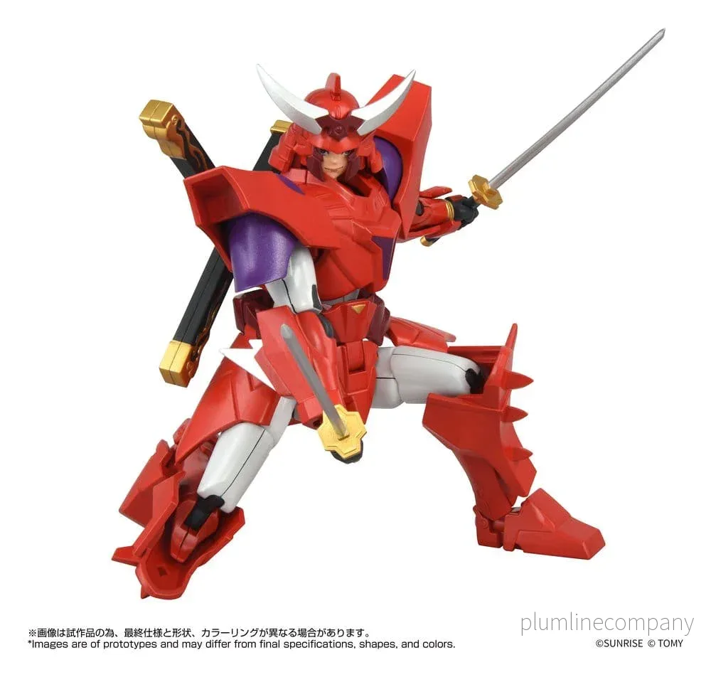 Yoroi Shin Den Samurai Troopers Toyrise Action Figur Gai of the Heat 15 cm Yoroi Shin Den Samurai Troopers Toyrise Action Figur Gai of the Heat 15 cm