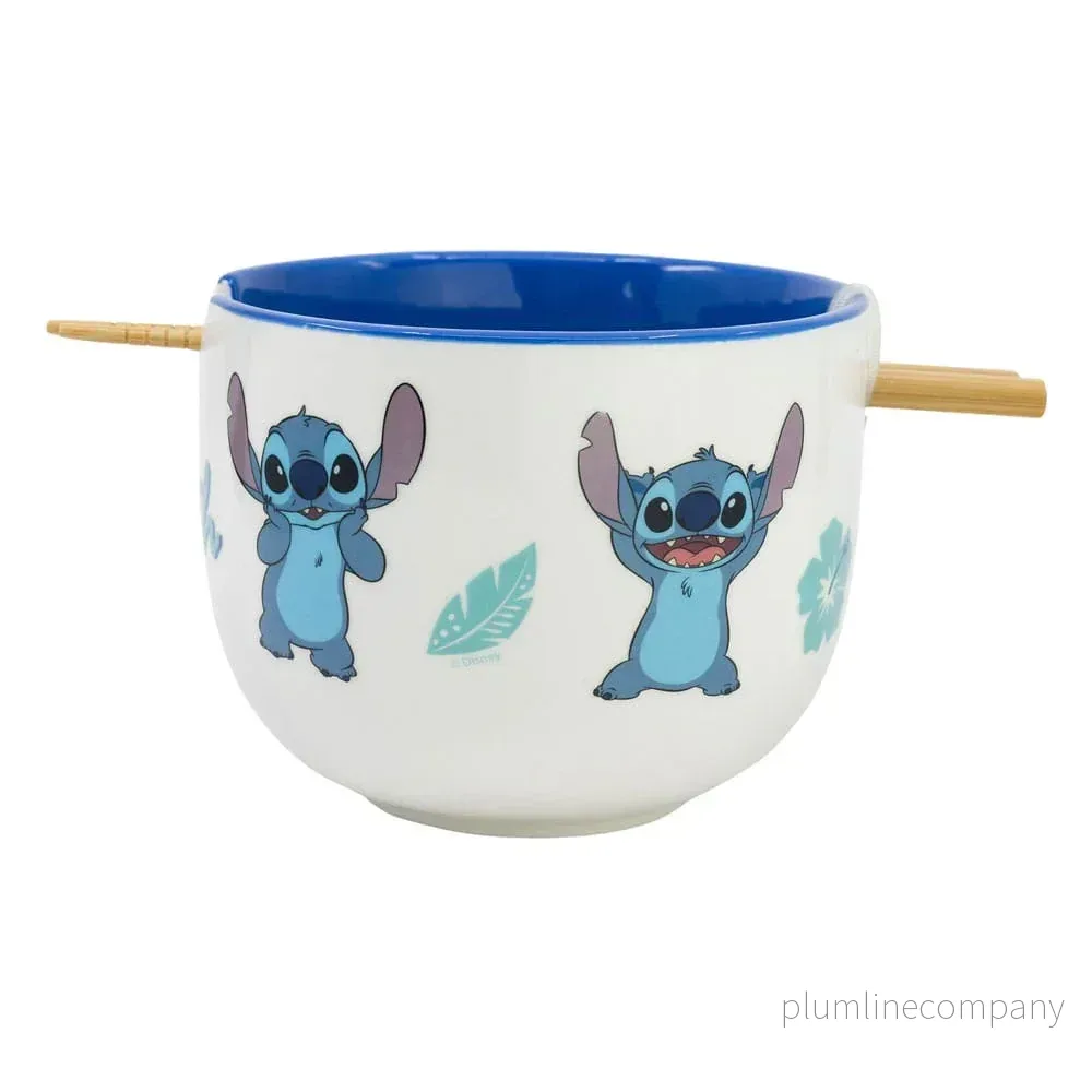 Lilo & Stitch Ramen Skål med Ätpinnar Lilo & Stitch Ramen Skål med Ätpinnar