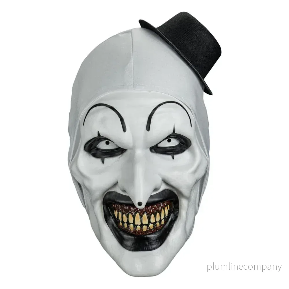 Terrifier 2 Mask Deluxe Art the Clown – Officiell Mask Terrifier 2 Mask Deluxe Art the Clown – Officiell Mask