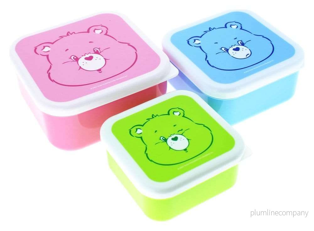 Care Bears Snack Box Set med 3 snackboxar Care Bears Snack Box Set med 3 snackboxar