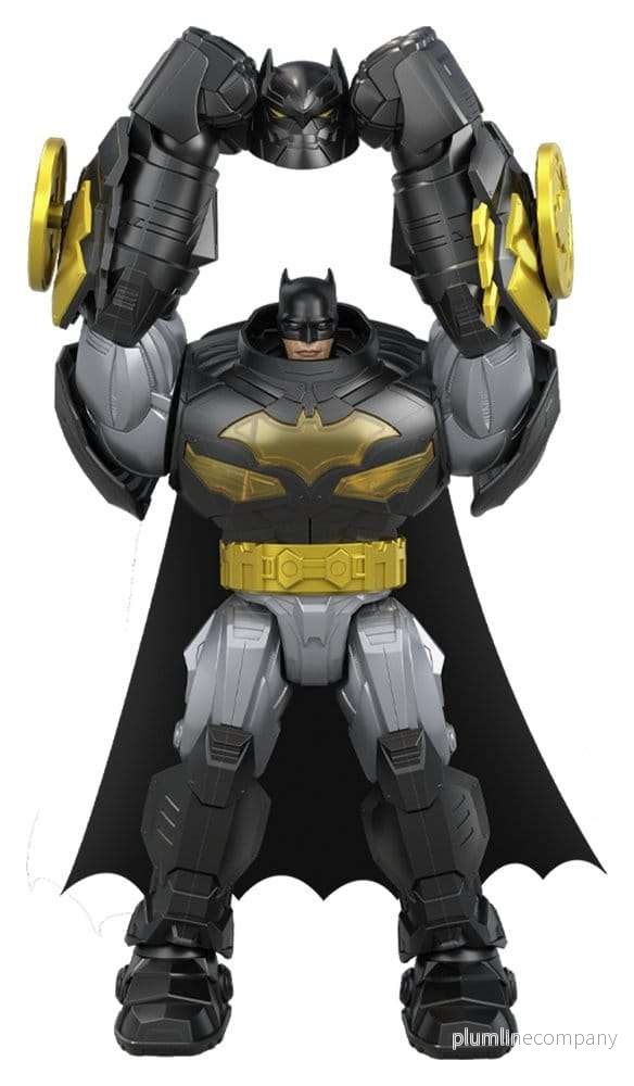 DC Premier actionfigur med ljud och ljus Mecha Suit Batman 18 cm - Bild 3