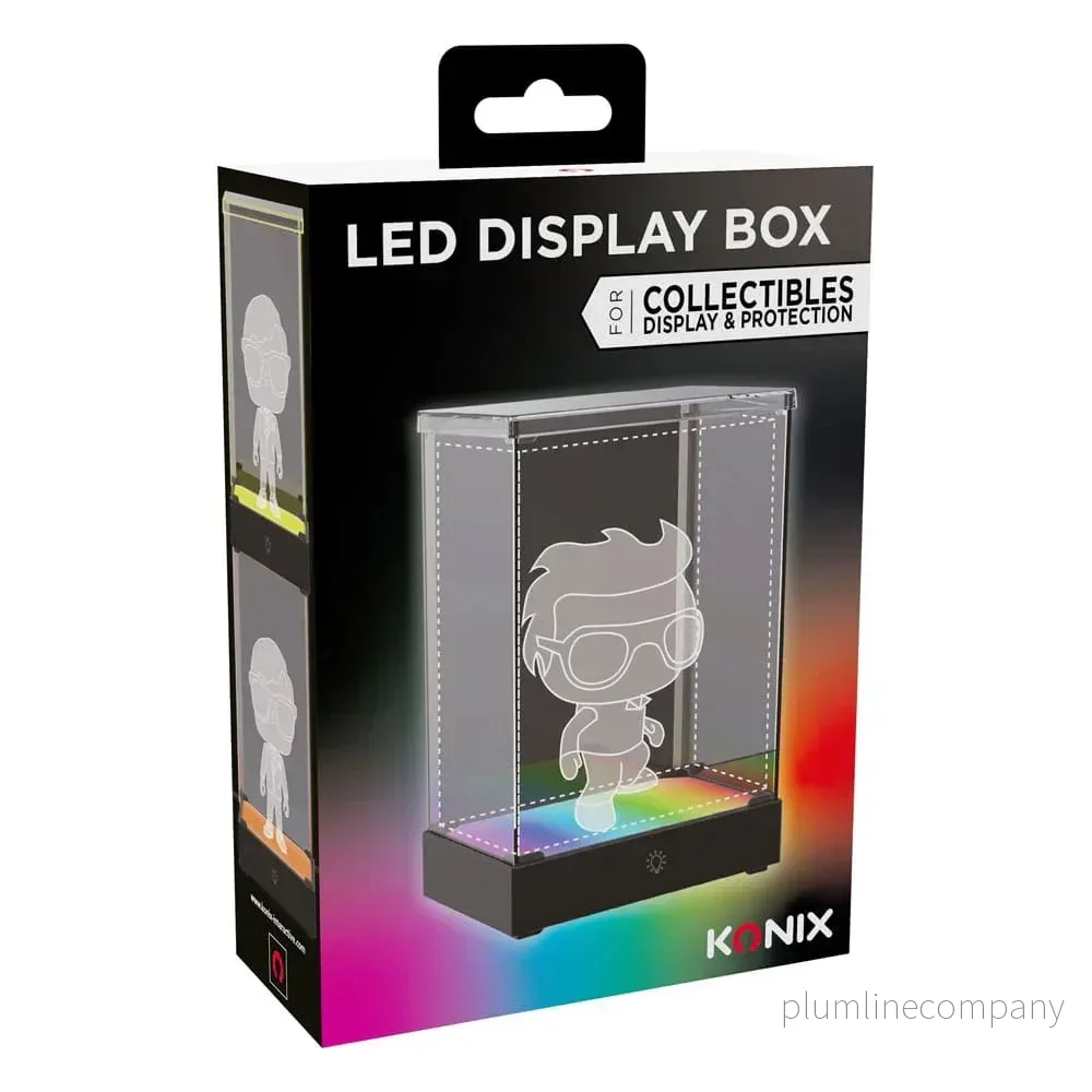 Acrylic Display Case with RGB Lighting Acrylic Display Case with RGB Lighting