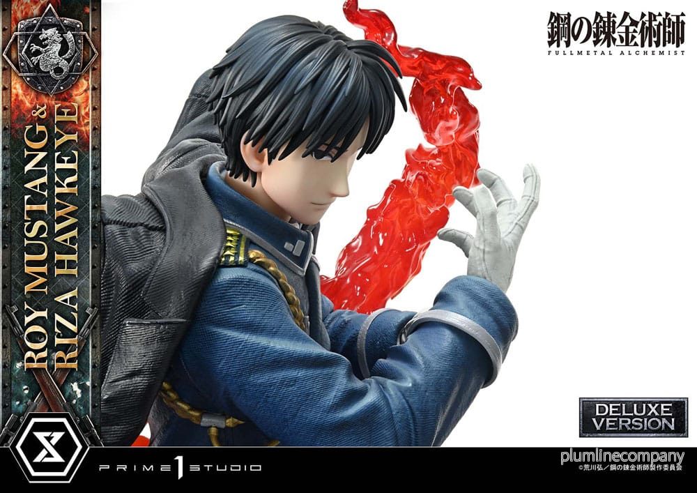 Fullmetal Alchemist Concept Masterline Staty 1/6 Roy Mustang & Riza Hawkeye Deluxe Version 50 cm - Bild 3