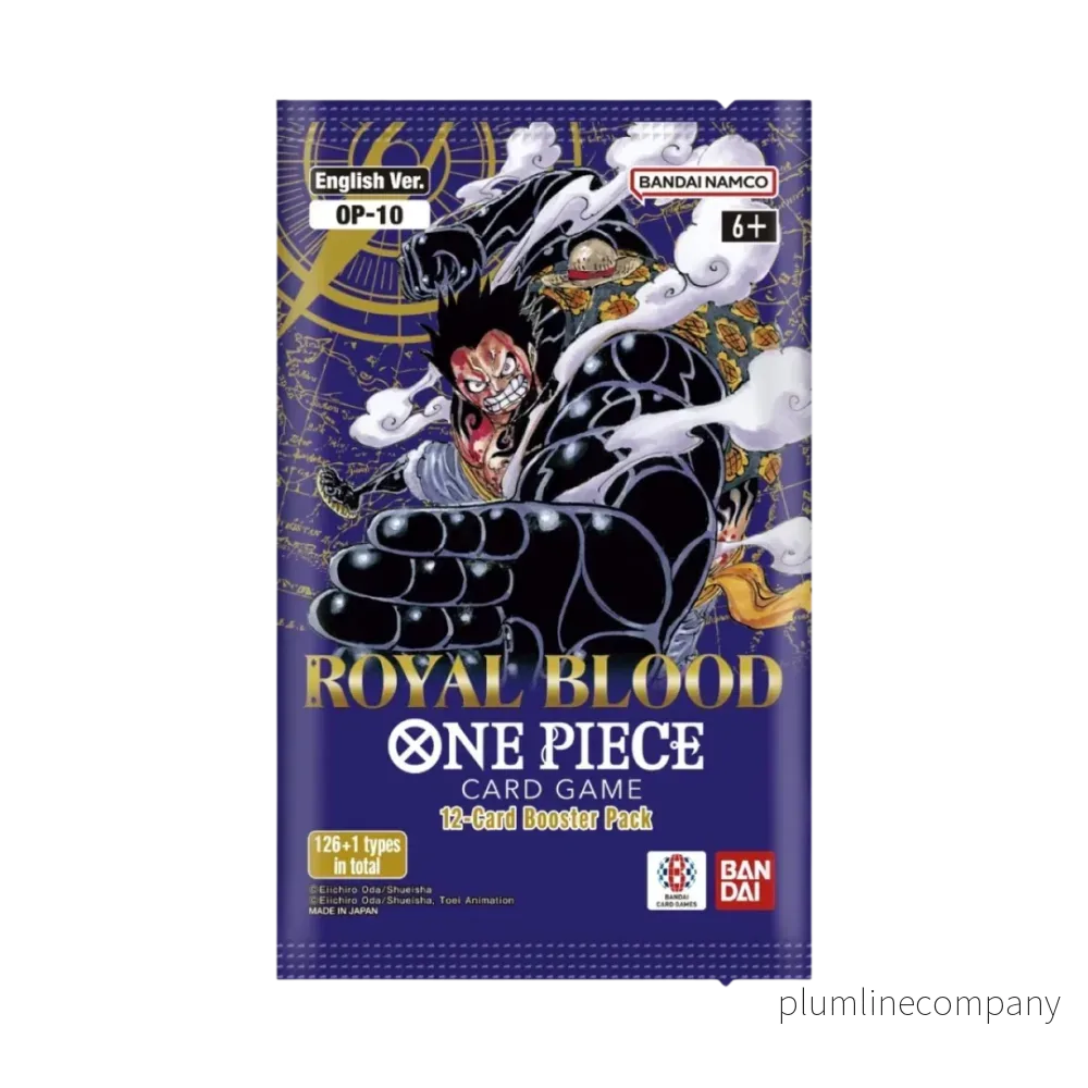 One Piece TCG OP10: Royal Blood SLEEVED Booster Pack One Piece TCG OP10: Royal Blood SLEEVED Booster Pack