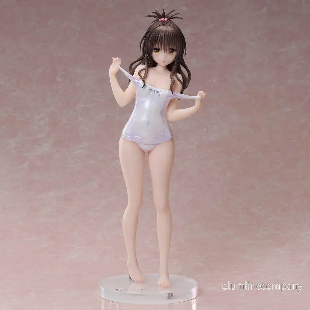 To LOVE-Ru Darkness Baddräktsserie PVC-figur 1/4 Mikan Yuuki Muse Color-version 33 cm