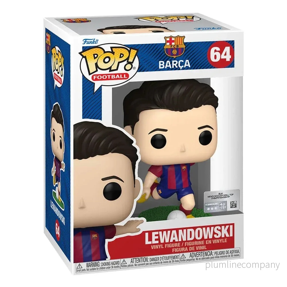 EFL POP! Football Figur Barcelona - Lewandowski 9 cm - Bild 3