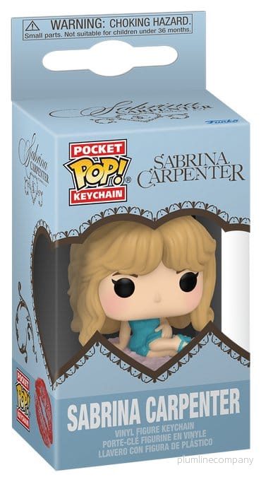 Sabrina Carpenter Pocket POP! Vinyl Nyckelring 4 cm Sabrina i nattlinne display (12) - Bild 2