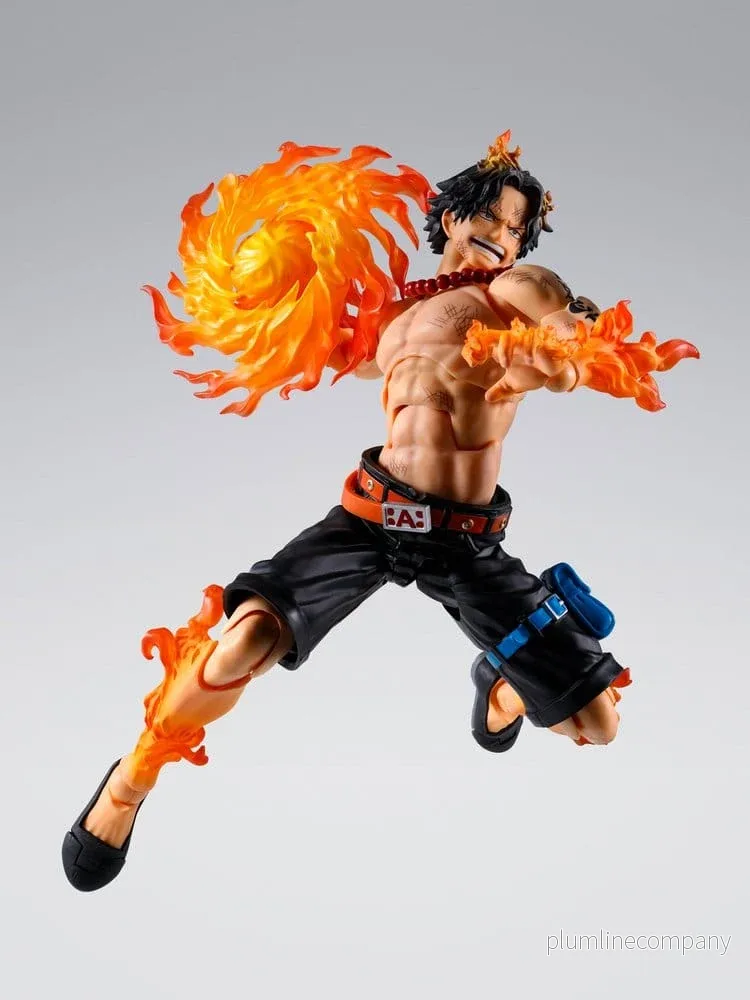 One Piece S.H. Figuarts Actionfigur Portgas D. Ace -Marineford- 16 cm - Bild 3