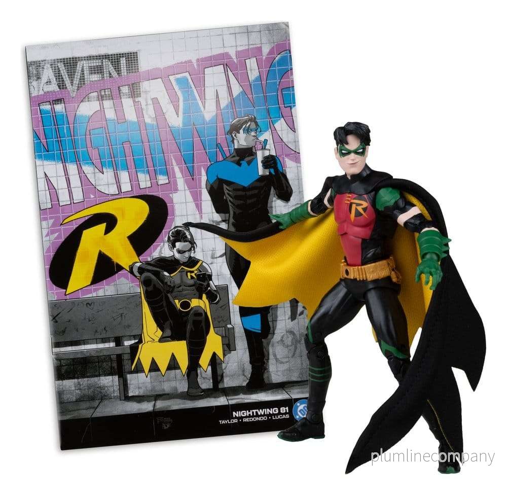 DC Direct Page Punchers Action Figure Robin Tim Drake (Nightwing #81) (Red Platinum Edition) 18 cm - Bild 2