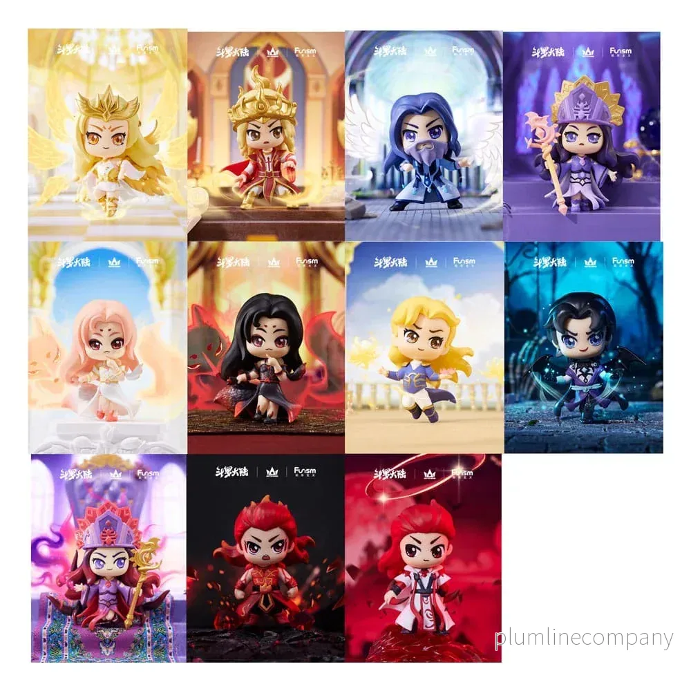 Soul Land Wuhun Hall Series Mini Figures 9 cm Display (8) - Bild 2