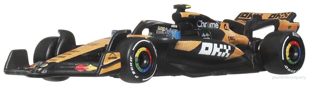 Formula 1 Hot Wheels Premium Die-Cast Fordon i Skala 1:64 Team McLaren: Förare 2 Formula 1 Hot Wheels Premium Die-Cast Fordon i Skala 1:64 Team McLaren: Förare 2