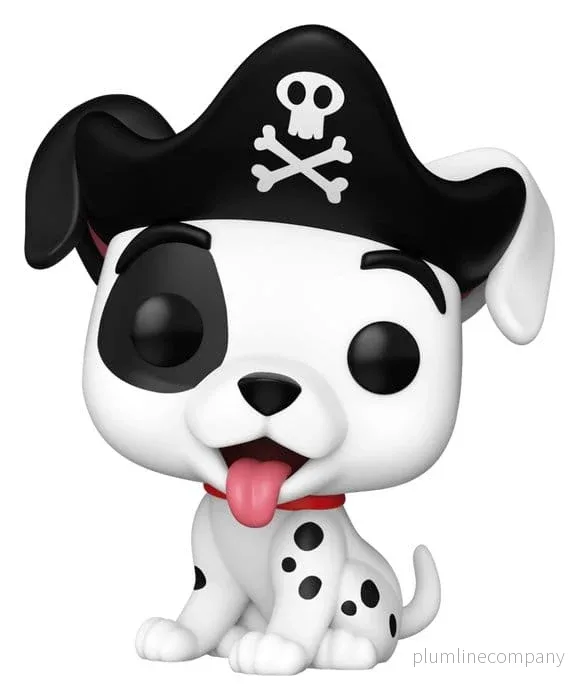 Ett hundra och en dalmatiner POP! Disney Figur Patch (Piraterkostym) 9 cm