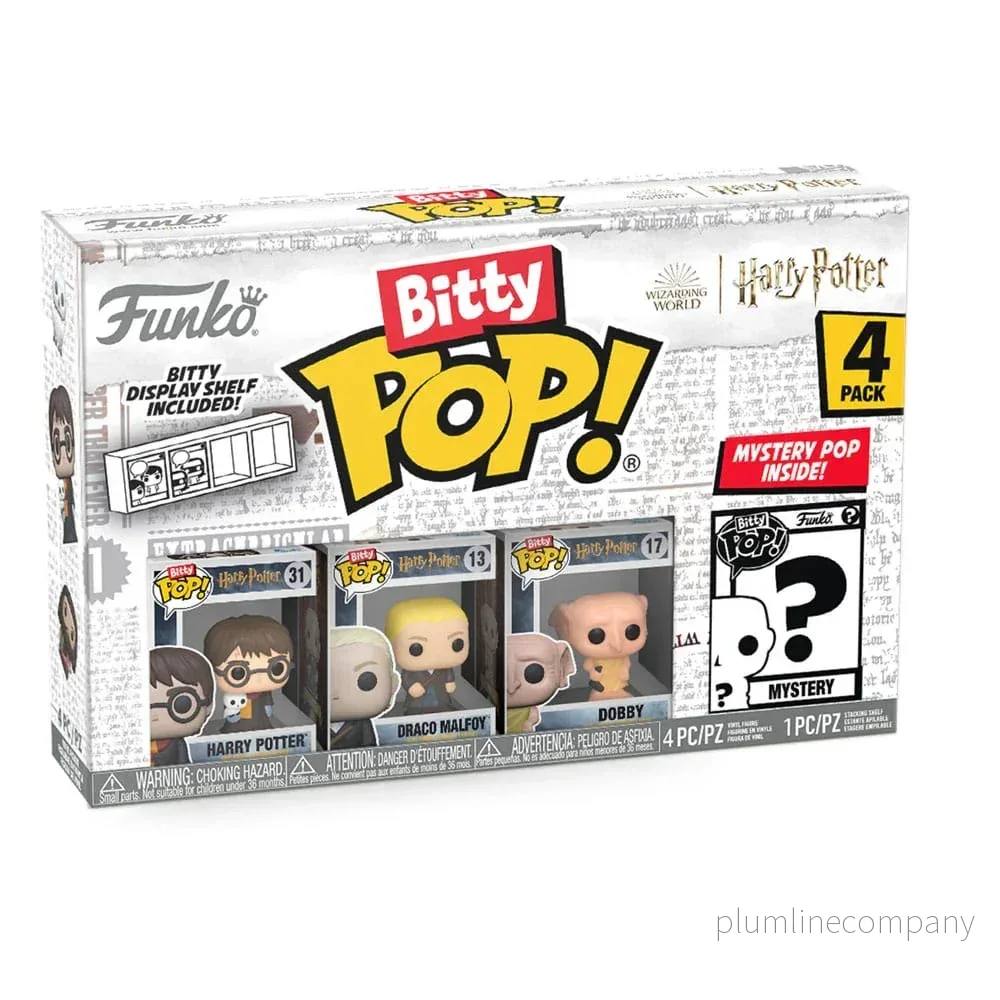 Harry Potter Bitty POP! Figur 4-Pack Harry 2,5 cm - Bild 3