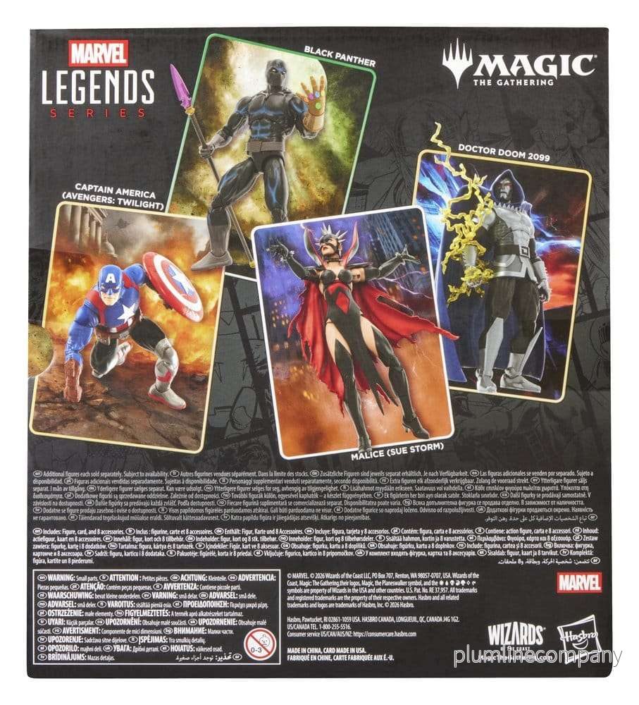 Magic: The Gathering x Marvel Super Heroes Marvel Legends Actionfigur Black Panther 15 cm - Bild 2