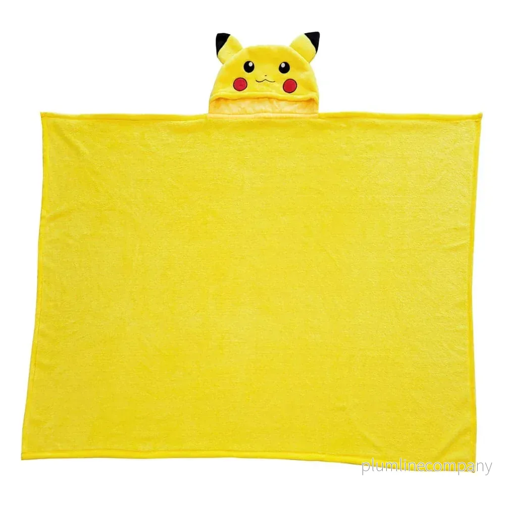 Pokémon Pikachu Hooded Blanket 120 x 150 cm - Bild 3