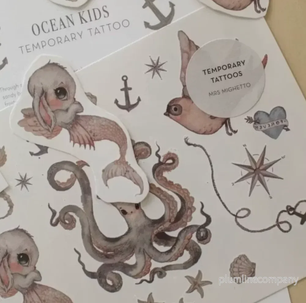 Tatueringar Ocean Kids Mrs.Mighetto Tatueringar Ocean Kids Mrs.Mighetto
