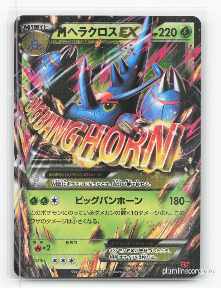 M Heracross-EX 005/096 - Rising Fist