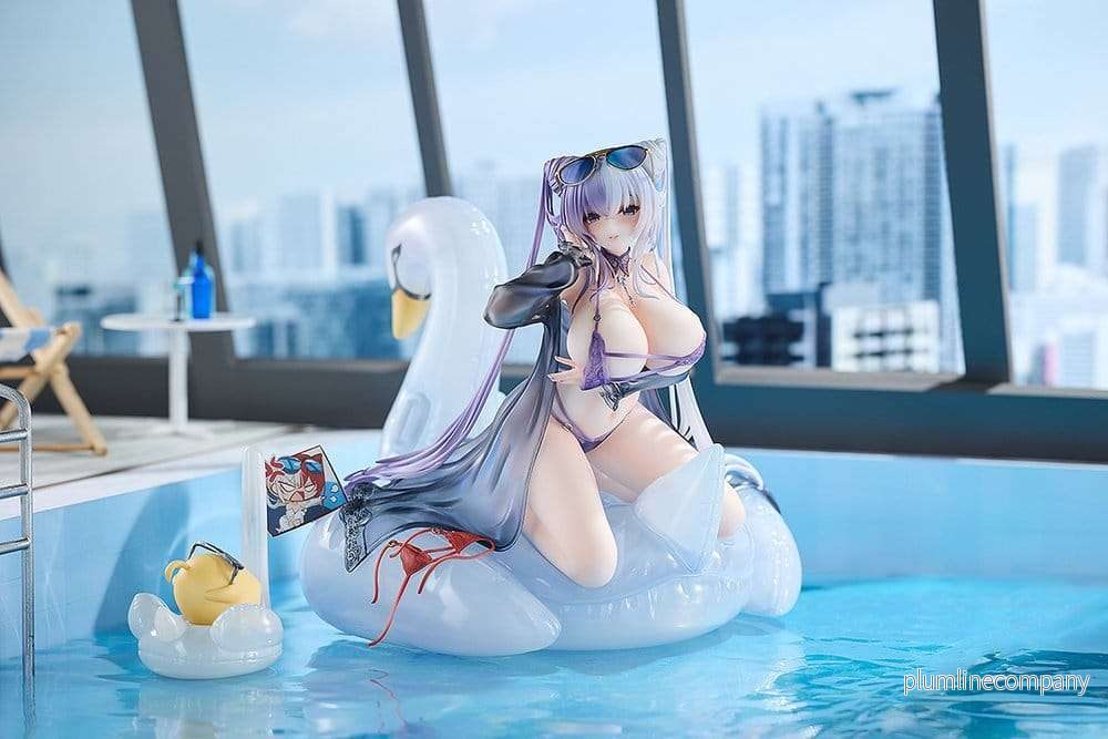 Azur Lane PVC-figur 1/7 Ying Swei Blue Waves, Limpid Summer Ver. 18 cm - Bild 3