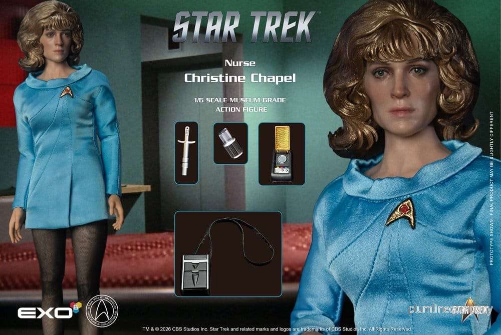 Star Trek: The Original Series Museum Grade Action Figure 1/6 Nurse Christine Chapel 28 cm - Bild 2