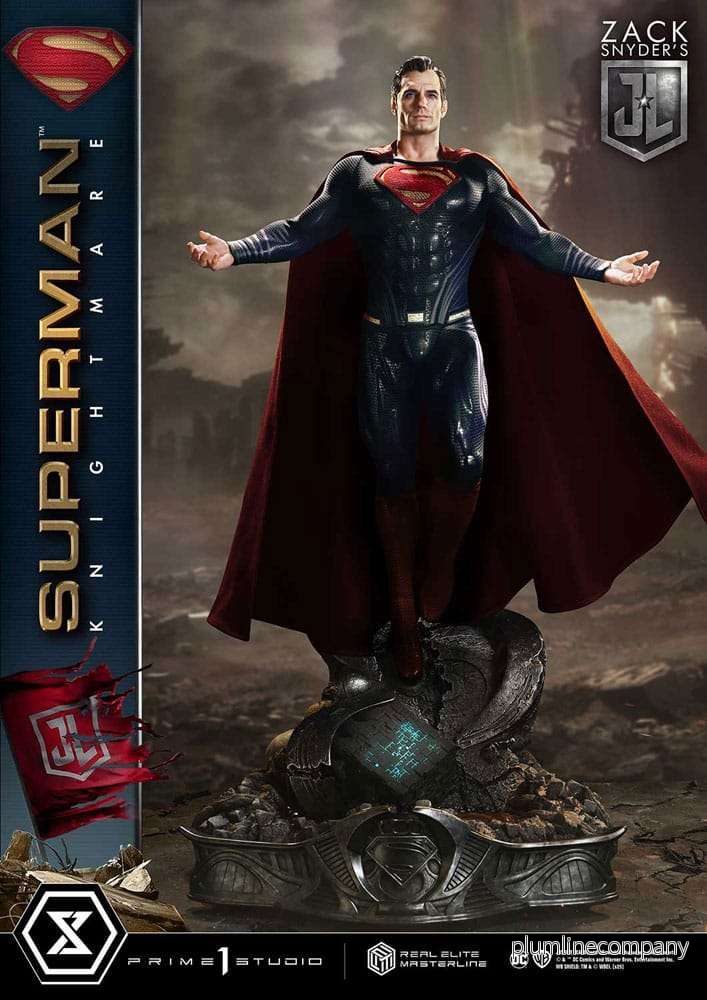 Zack Snyder’s Justice League Real Elite Masterline Series staty 1/3 Superman Knightmare Color Edition 95 cm