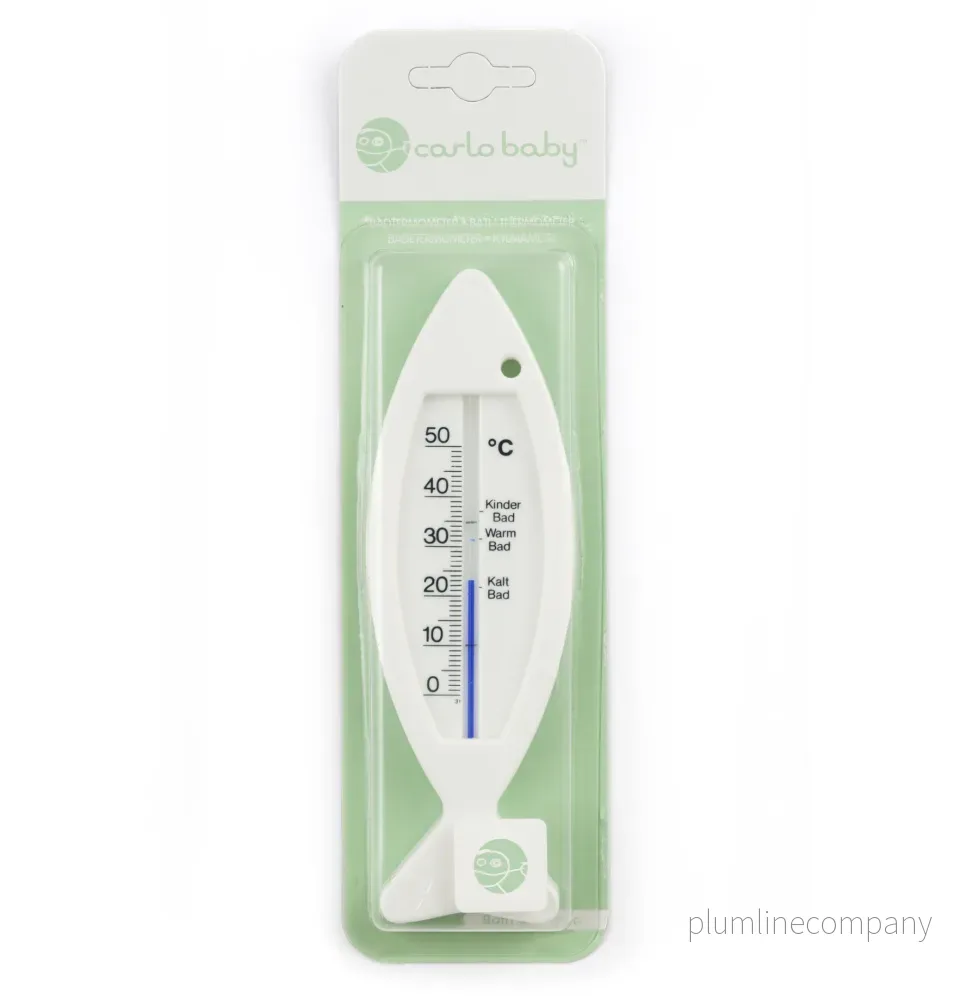 Badtermometer Fisk Vit