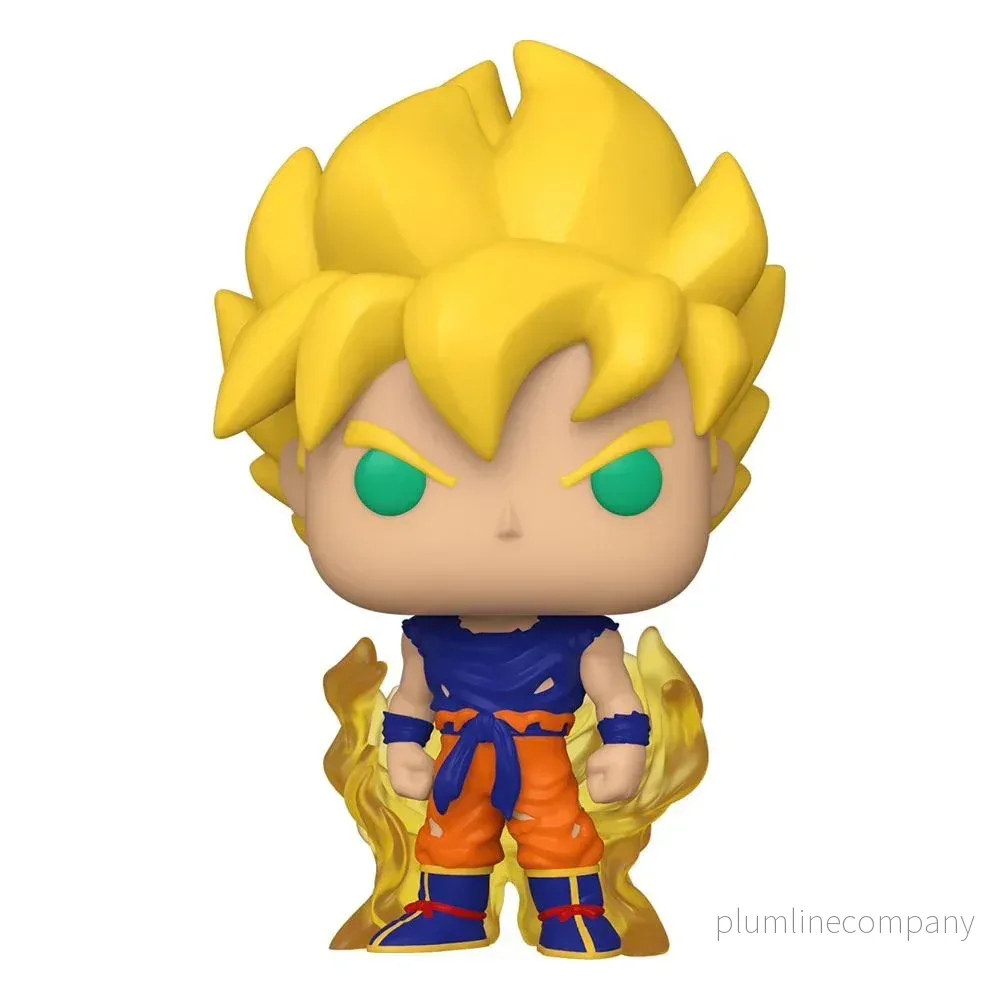 Dragon Ball Z POP! Animation Vinyl Figur SS Goku (Första Utseende) 9 cm Dragon Ball Z POP! Animation Vinyl Figur SS Goku (Första Utseende) 9 cm