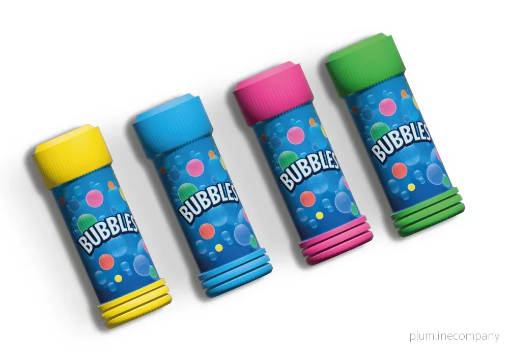 SÅPBUBBLOR 60 ML i blandade färger