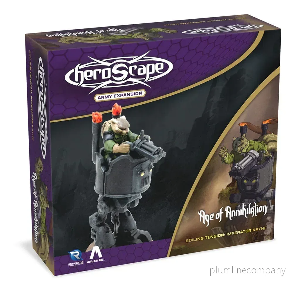 Heroscape Army Expansion Boiling Tension: Imperator Kayne (Engelsk Version) Heroscape Army Expansion Boiling Tension: Imperator Kayne (Engelsk Version)