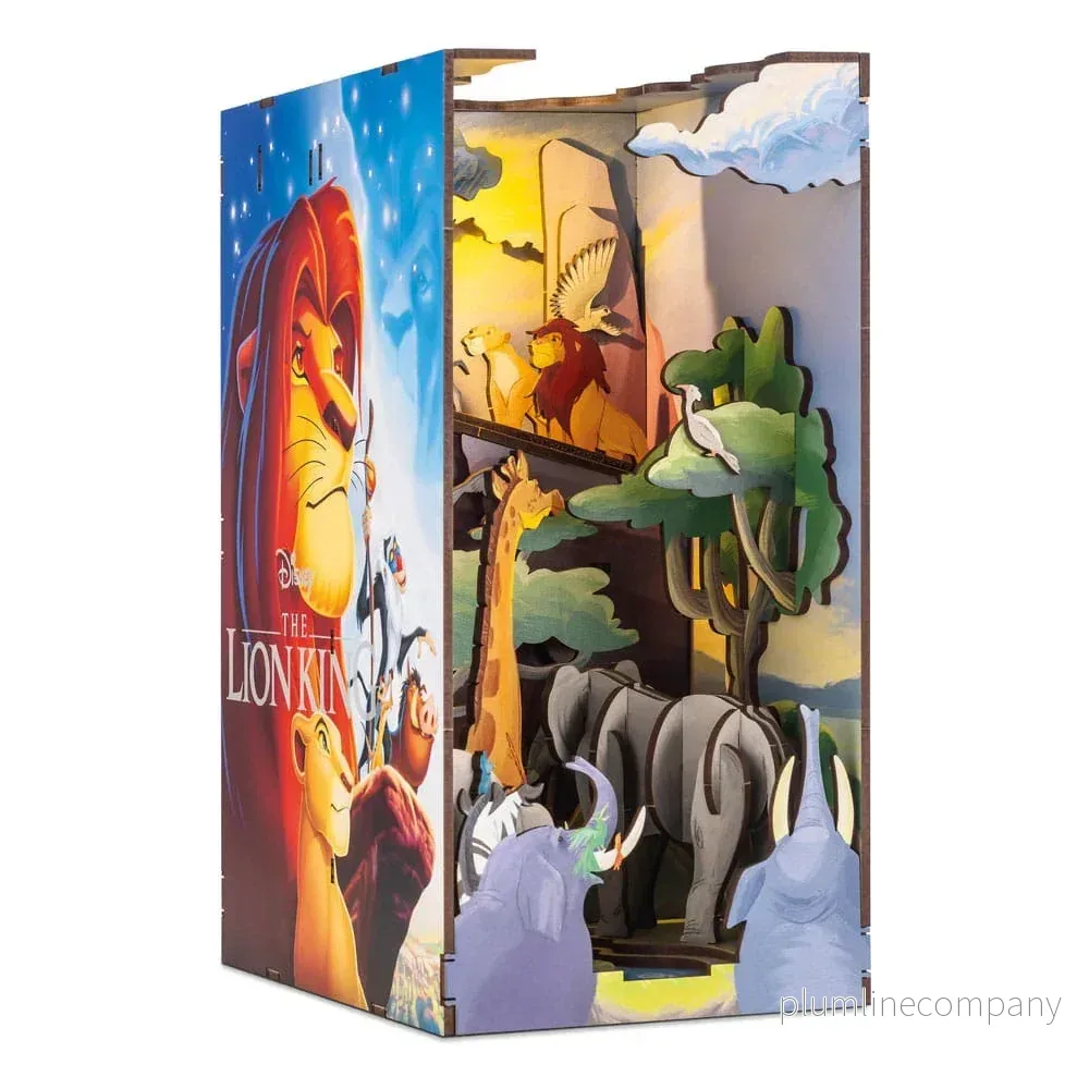 Disney Tiny Adventures Bok Nook Mini Diorama Lejonkungen 23 cm - Bild 2