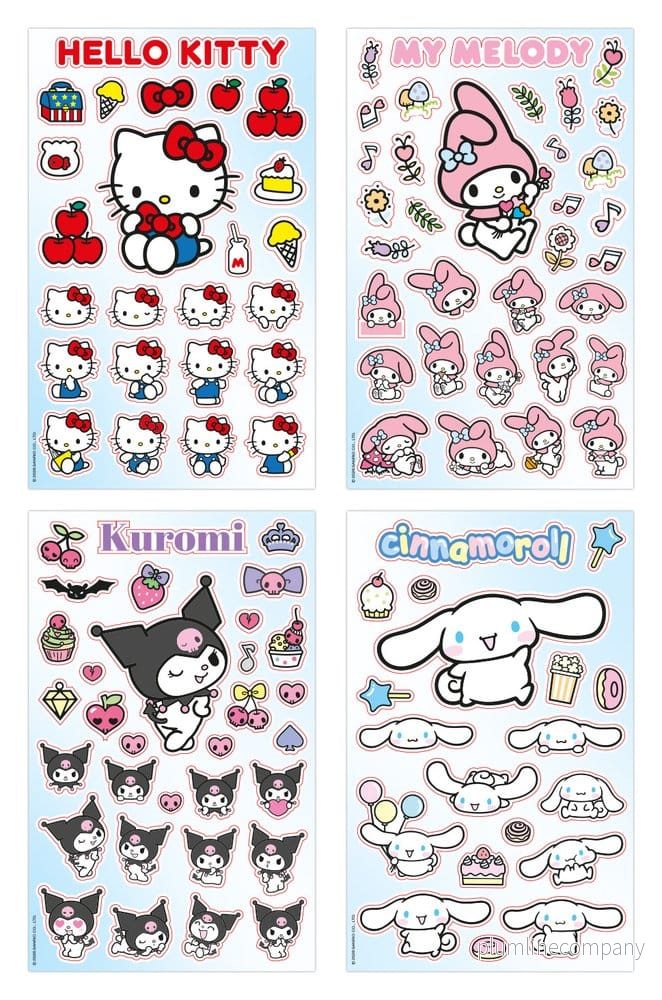Sanrio Klistermärke Pack Hello Kitty & Vänner 04 Basic - Bild 2